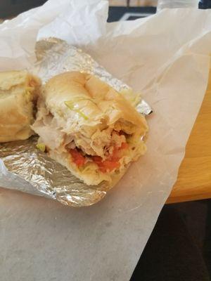 Hot Turkey sub