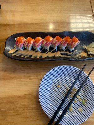 Red dragon roll