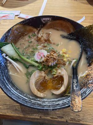 Tonkatsu ramen, delish!