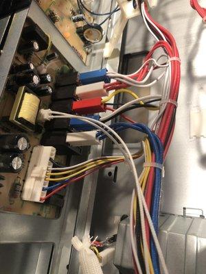 Bosch oven, board broken