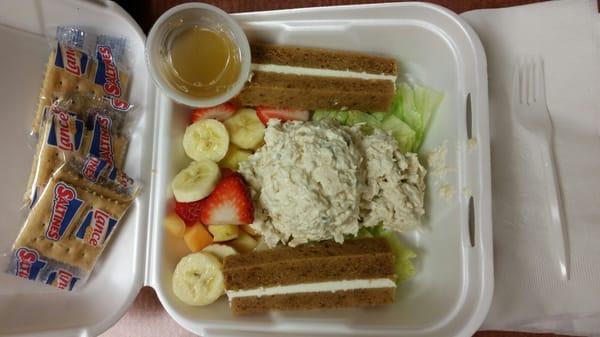 The Chicken Salad Plate. This is SO good.