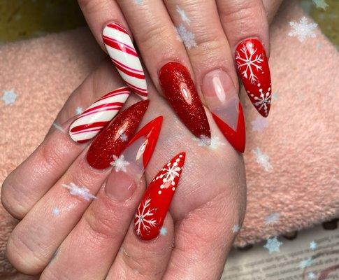 X mas nails