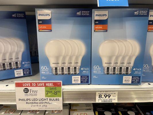 BOGO lightbulbs