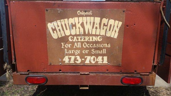 One of our original signs (before area codes)