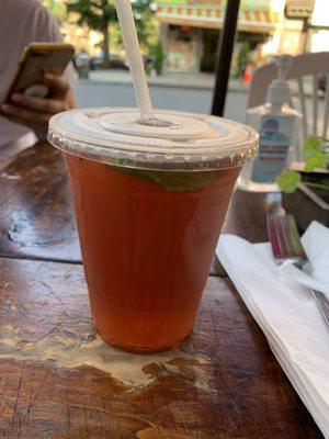 Ice Mint iced Tea