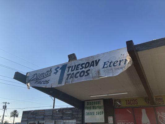 $1 Tuesday Tacos