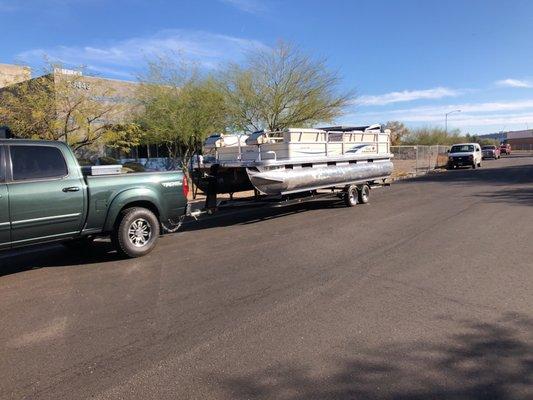 Had a couple of odds and ends taken care of that I just didn't want to mess with. My boat is ready for sale Now! :)