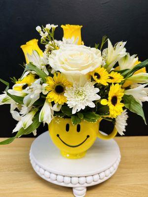 Be Happy Designer Choice of Flowers