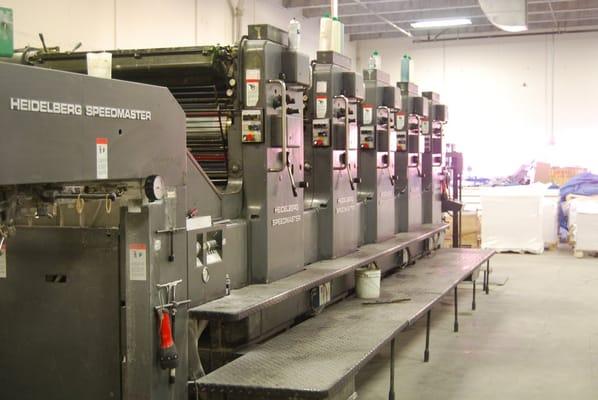 28 x 40 Heidelberg CD102 7-Color Plus Coater