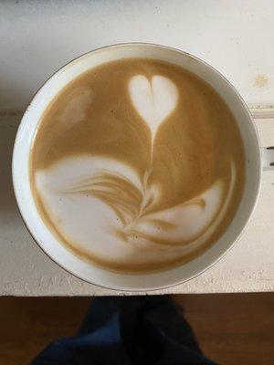 A very good latte!