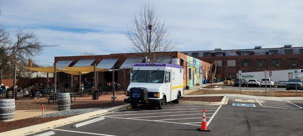 Food truck eating