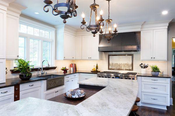 Kitchen finished HLF Construction: Remodeling