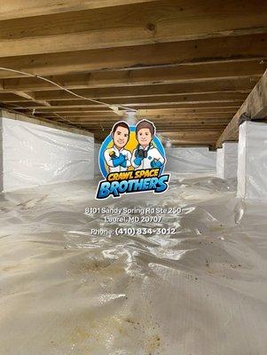 Sean Wagner - Edgewater, MD 21037 - crawl space encapsulation, dehumidifier, mold treatment.