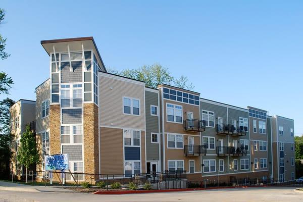 East Bay apartments, Indiana University campus, Bloomington, IN