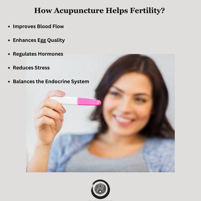 How acupuncture helps fertility