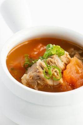 Oxtail Soup with Tomatoes