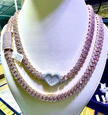 Cuban diamonds chain