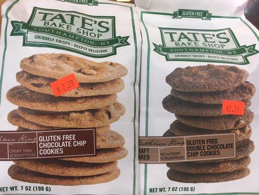 Gluten Free Tate's Cookies - yum! $2.29