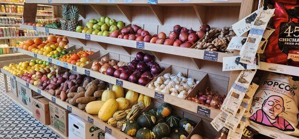 Produce section