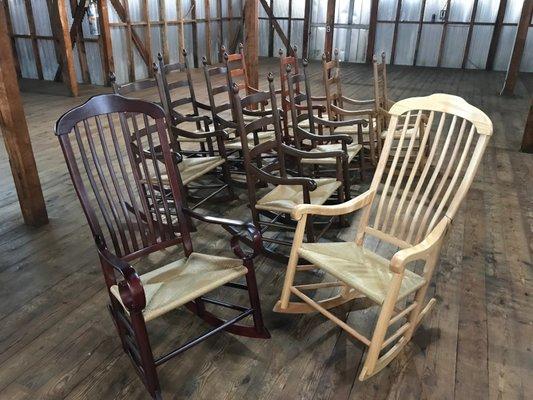 Our variety of rocking chairs are sure to please everyone!