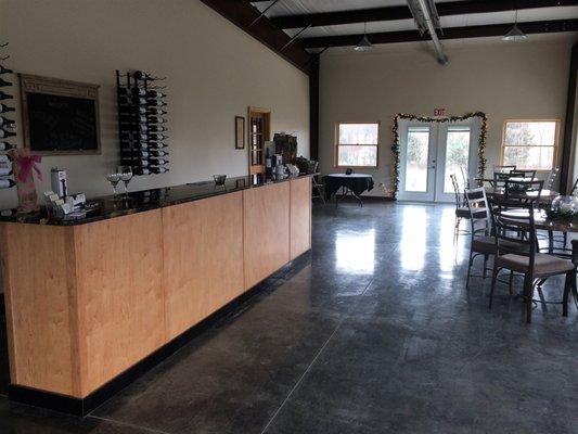 Our tasting room