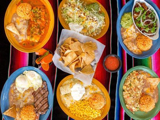 Machaca & Enchiladas Suizas