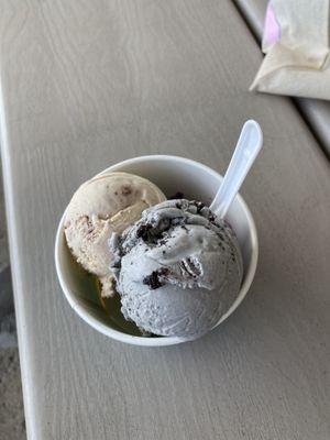 Trio Black Sesame Cookies & Cream, Kinder, Ube Malted   Crunch