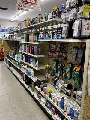 Our Sierra Madre pharmacy also carries hygiene products and so much more.