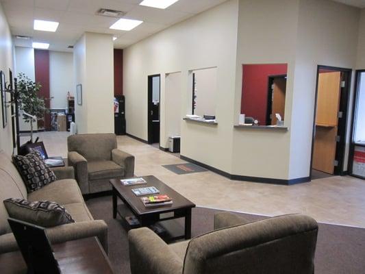 Our Customer Lobby, w/ free Wifi access!