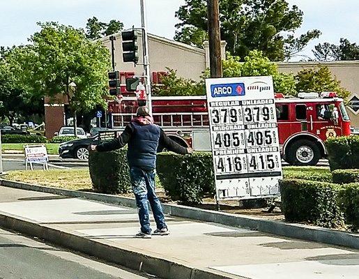 Stockton BLVD Sideshow!