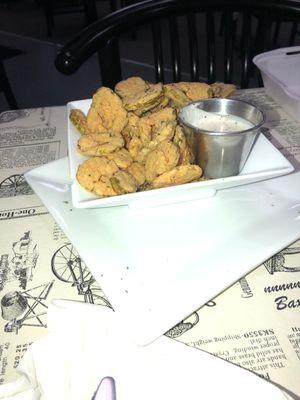 Small fried pickles