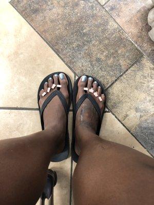 Finished Pedi