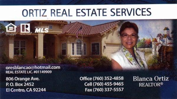 Blanca Ortiz is a licensed agent with 15 years of experience in the industry. She is an active property manager and consultant