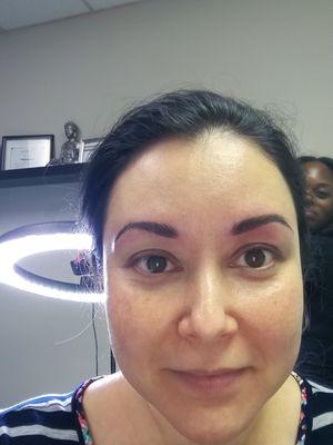 Beautiful new brows!