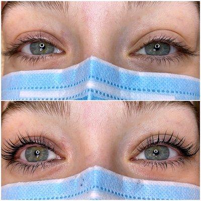 Service featured: Lash Lift & Tint