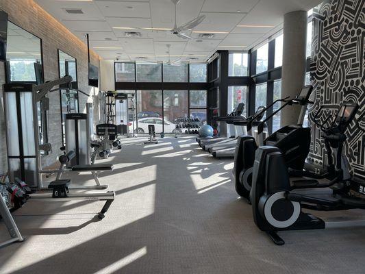 Ground floor gym in South building