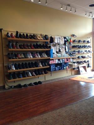 Main shoe wall