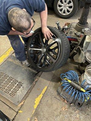 Tire inspection