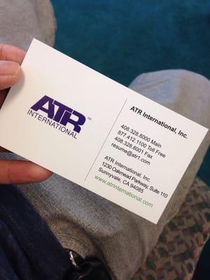 Their business card.