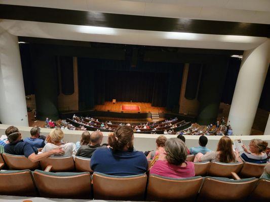 Grand Tier  view  center stage.