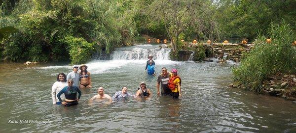 Cape's dam - a highlight of the river trip!