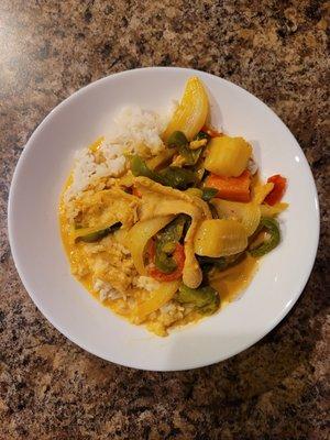 Yellow curry