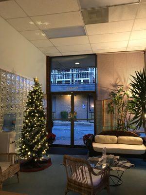 December lobby