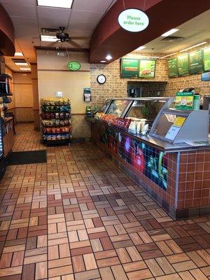 One of the best subways I've been to. The workers are very nice, very quick.  10/10