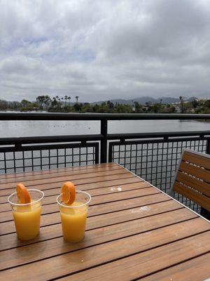 Mimosas and a view!