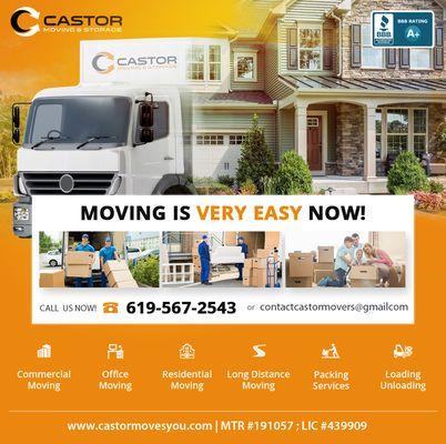 Castor Moving