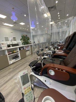 Pedicure chairs