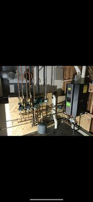 HTP high efficiency boiler installation