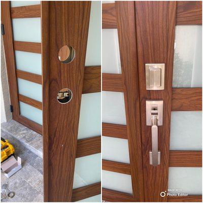 Upgrade your door with new lock hardware