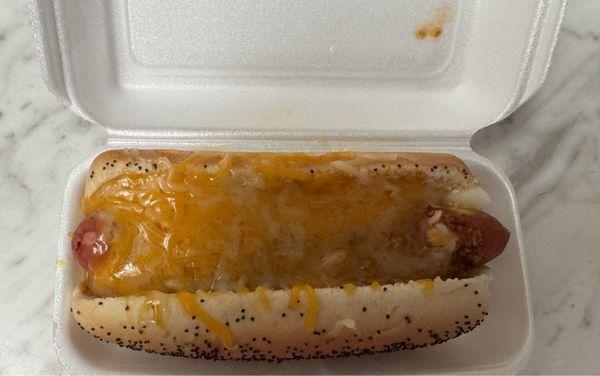 Cincy Chili Cheese Dog